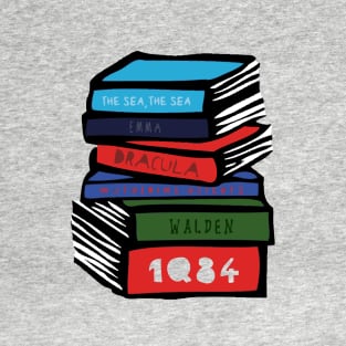 Classic Book Stack T-Shirt